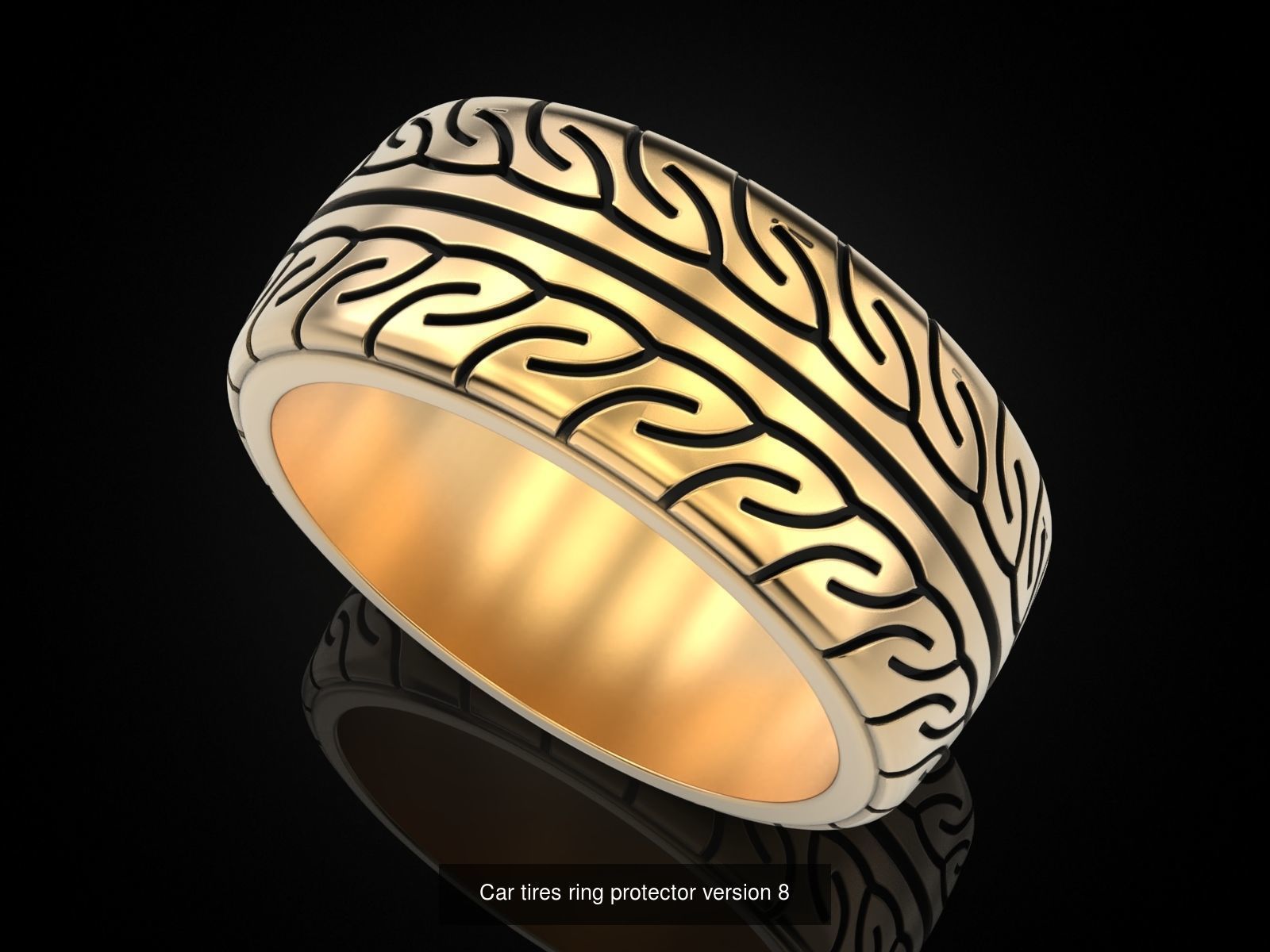Collection of car tread rings _10