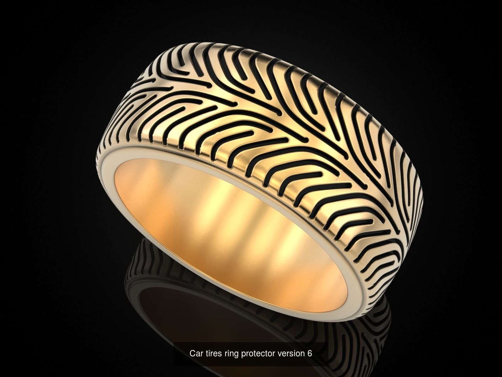 Collection of car tread rings _8