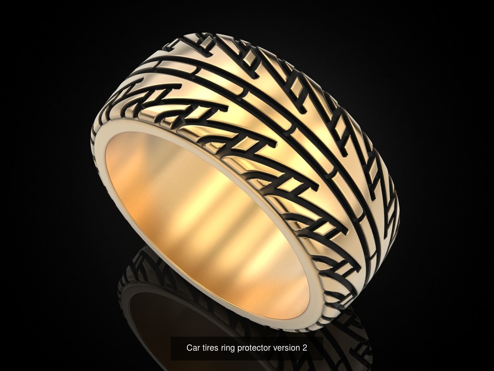 Collection of car tread rings _4