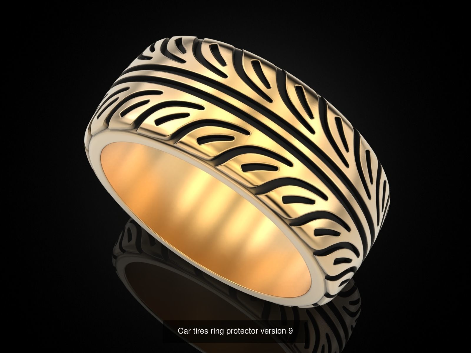Collection of car tread rings _11