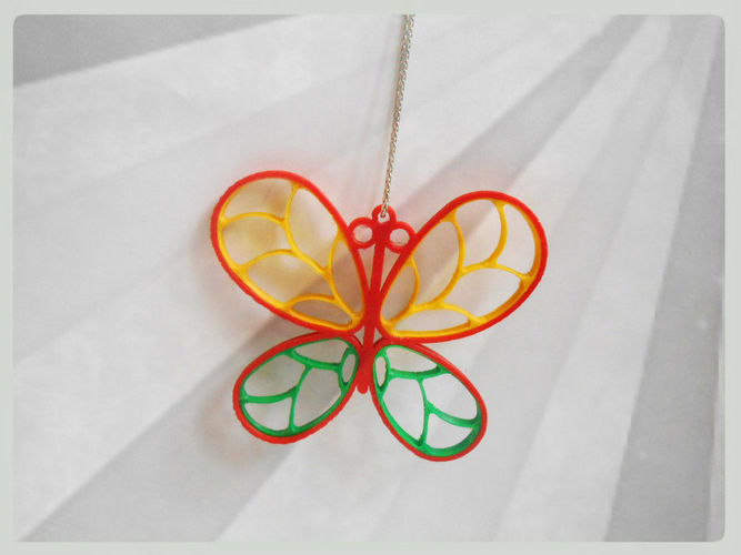 Butterfly leaf holder Free 3D print model