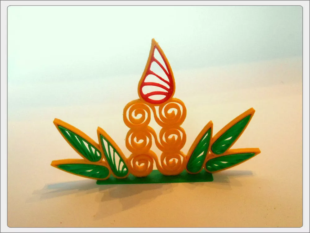Candle dragonfly Free 3D print model