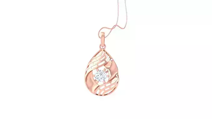 High Jewelry Pendant Earrings Set 3dm stl obj mtl gltf glb