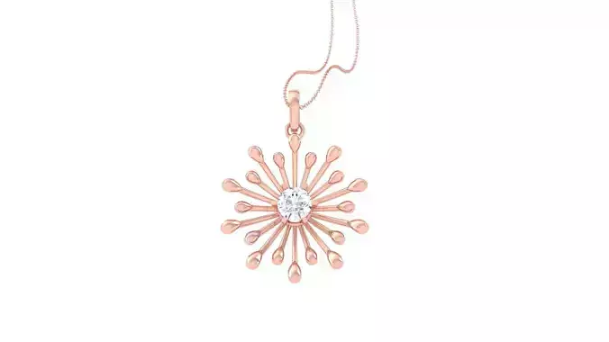 High Jewelry Pendant Earrings Set 3dm stl obj mtl gltf glb