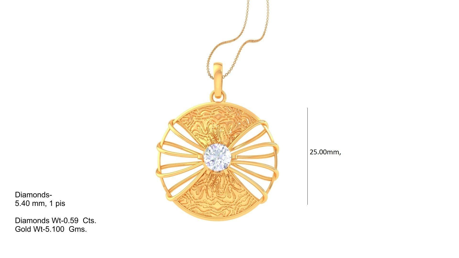 High Jewelry Pendant Earrings Set 3dm stl obj mtl gltf glb 3D print model_17