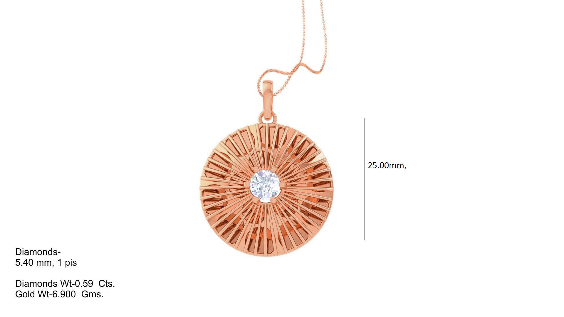 High Jewelry Pendant Earrings Set 3dm stl obj mtl gltf glb 3D print model_17