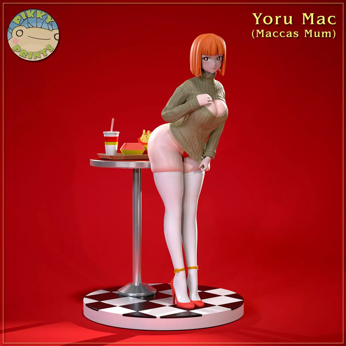 Yoru Mac - Maccas Mum 3D print model_0