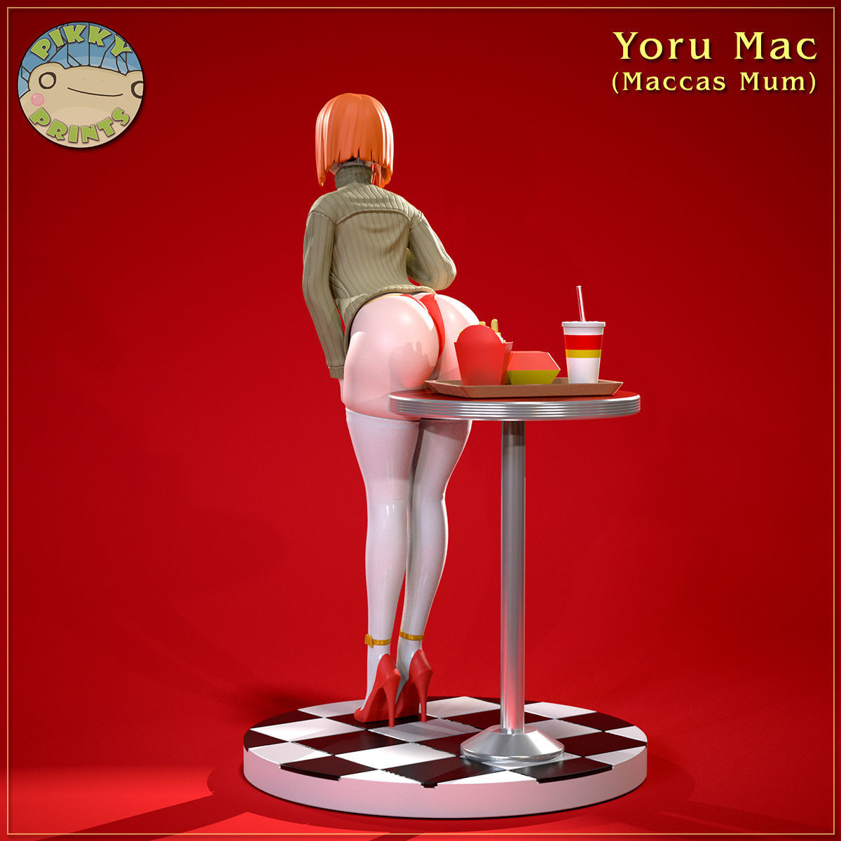 Yoru Mac - Maccas Mum 3D print model_2