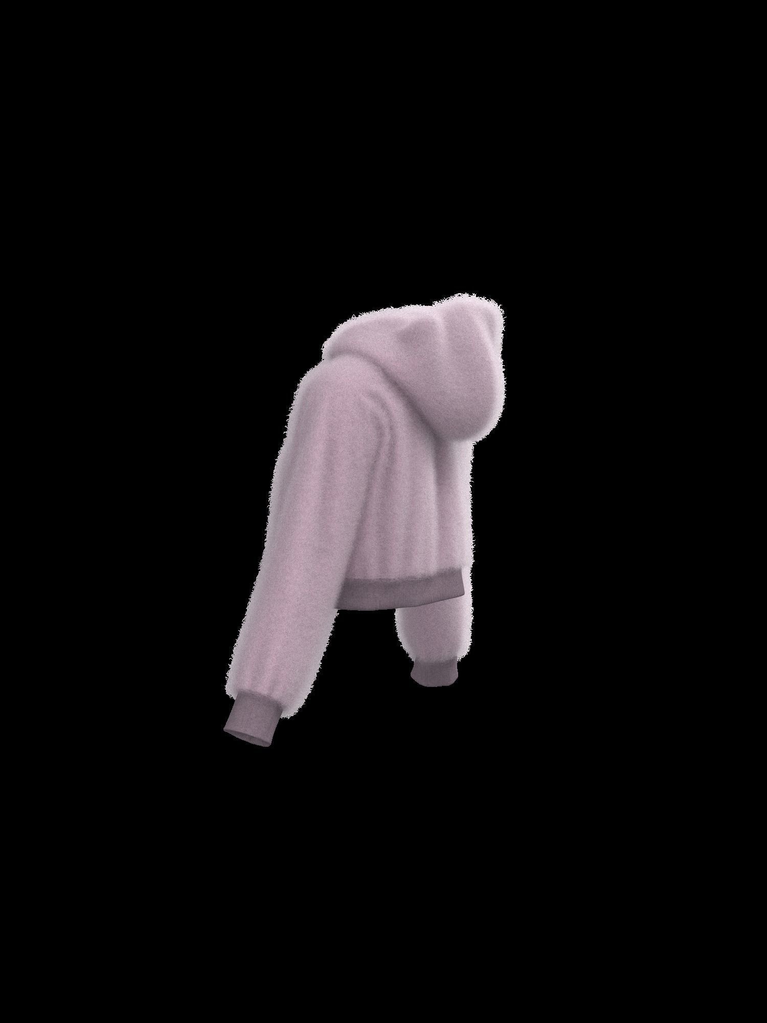 Female raglan crop hoodie 3D model_13