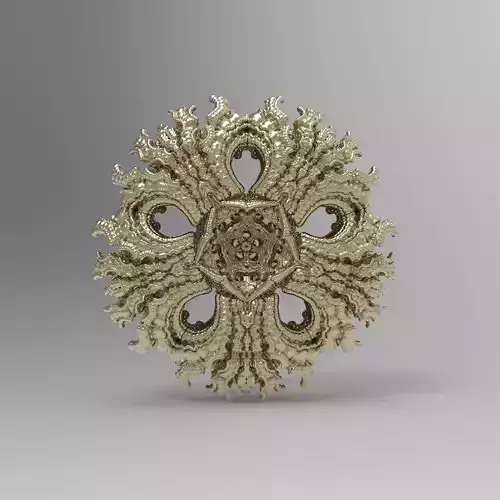 Fractal Kleinian - 5Fold