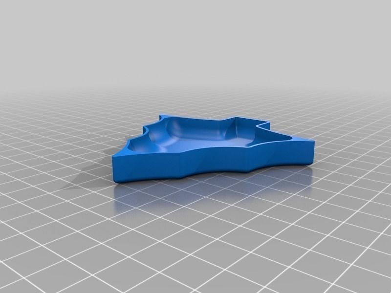Christmas tree plate Free 3D print model_4
