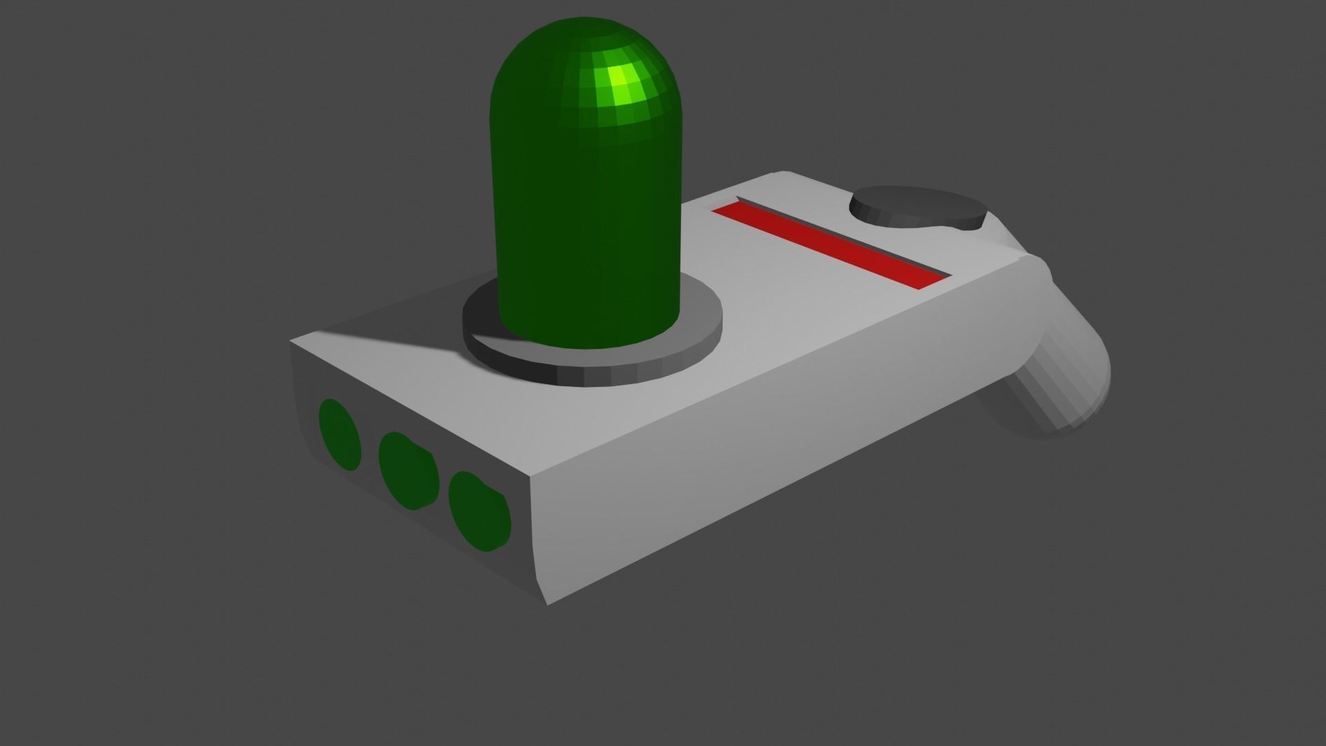 portal gun 3D Model Low-poly 3D model_4