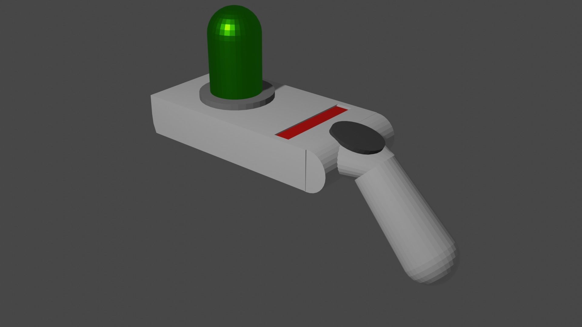 portal gun 3D Model Low-poly 3D model_3