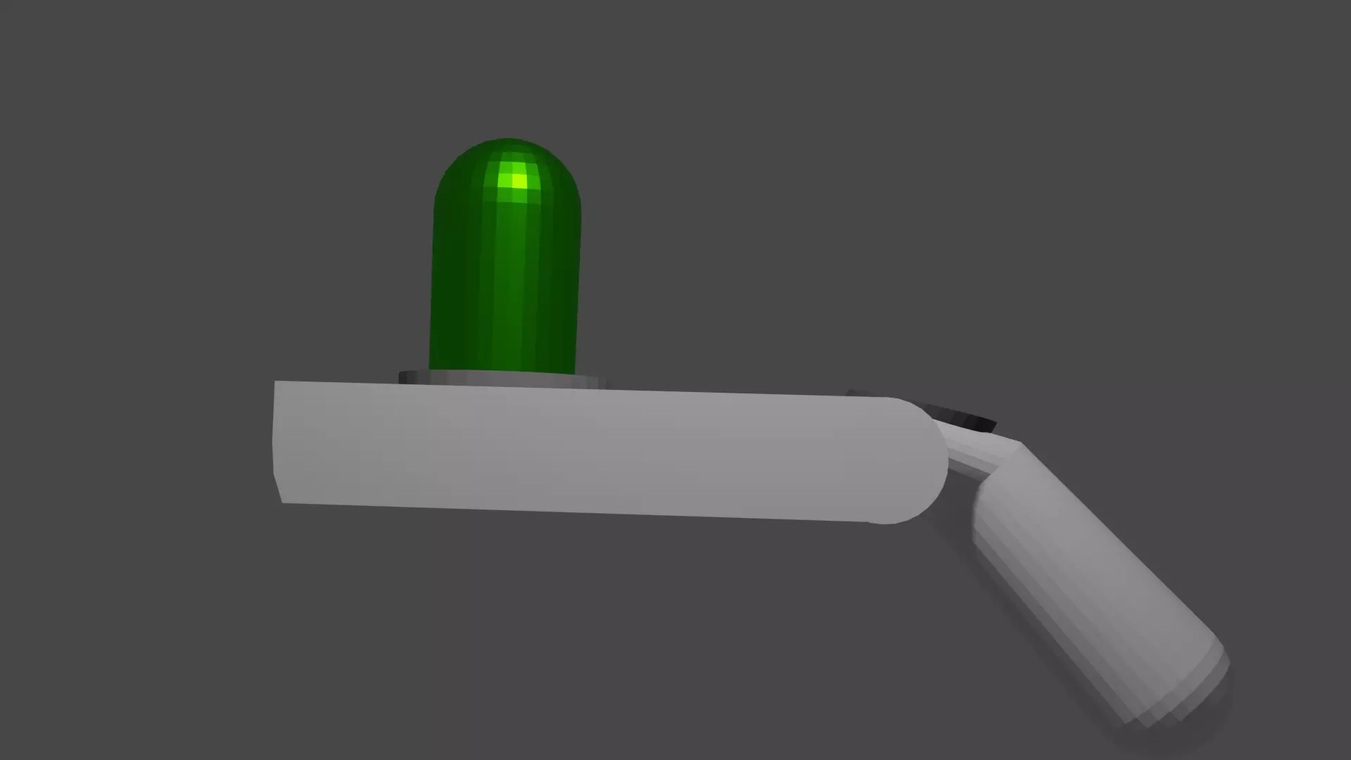 portal gun 3D Model Low-poly 3D model_0
