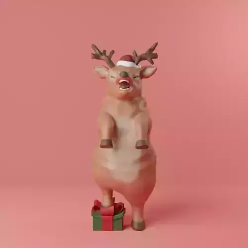 THE ANGRY CHRISTMAS DEER