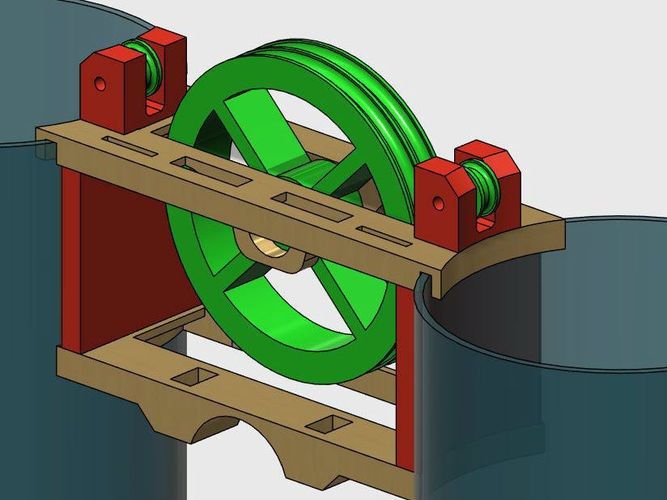 ArGenArc Electric Power generator on Archimedes paradox Free 3D print model