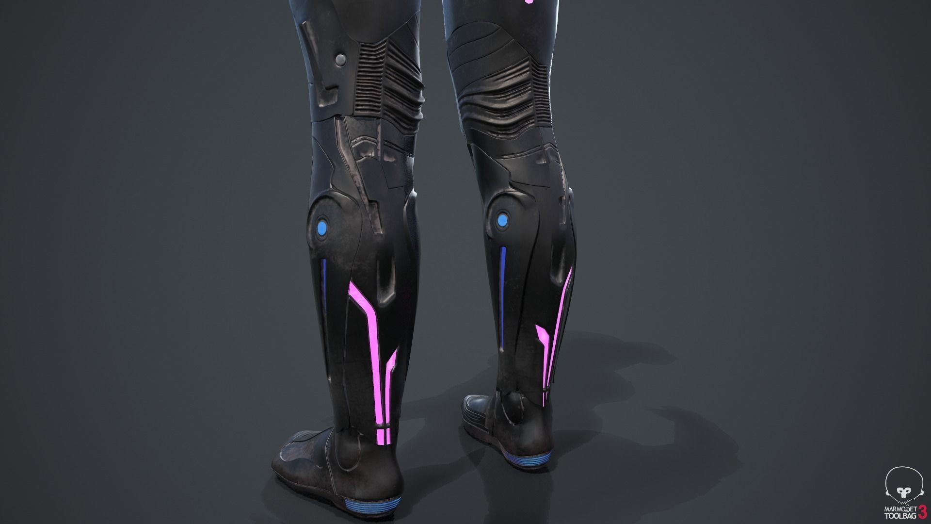 Cyborg Angel Asian 17 and 18 3D model_67