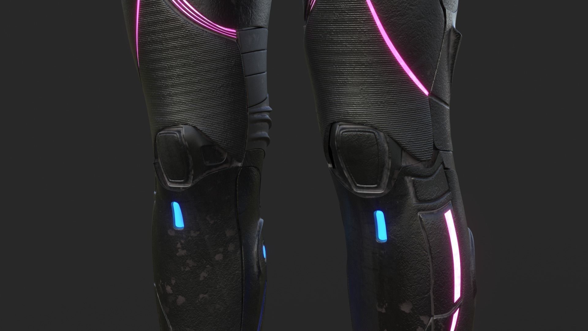 Cyborg Angel Asian 17 and 18 3D model_21