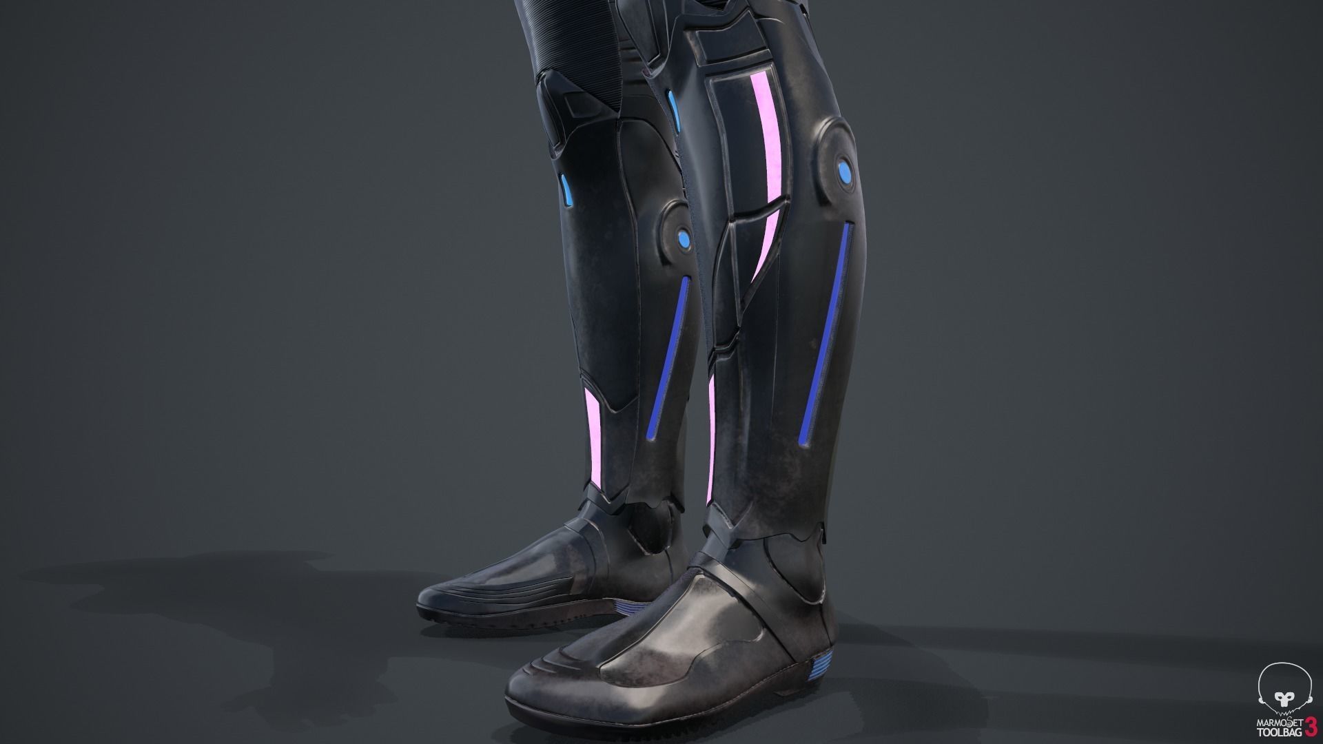 Cyborg Angel Asian 17 and 18 3D model_68