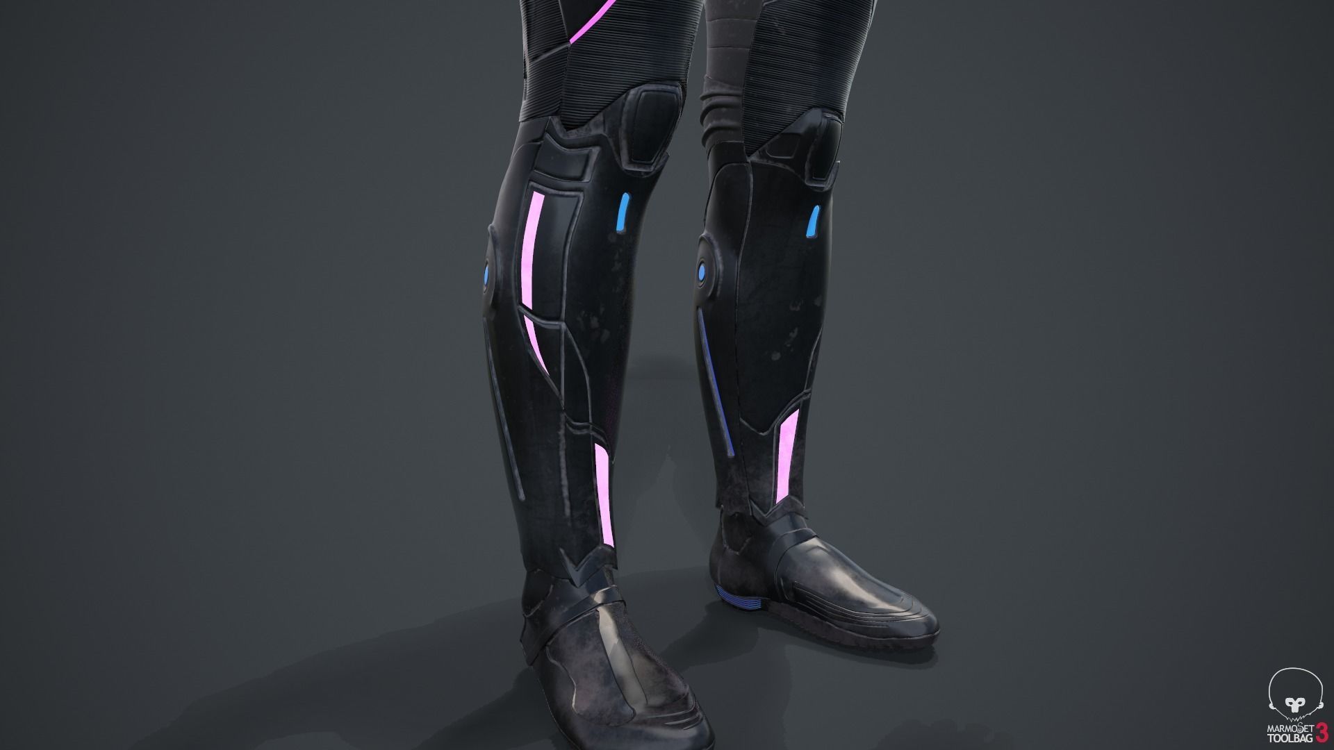 Cyborg Angel Asian 17 and 18 3D model_74