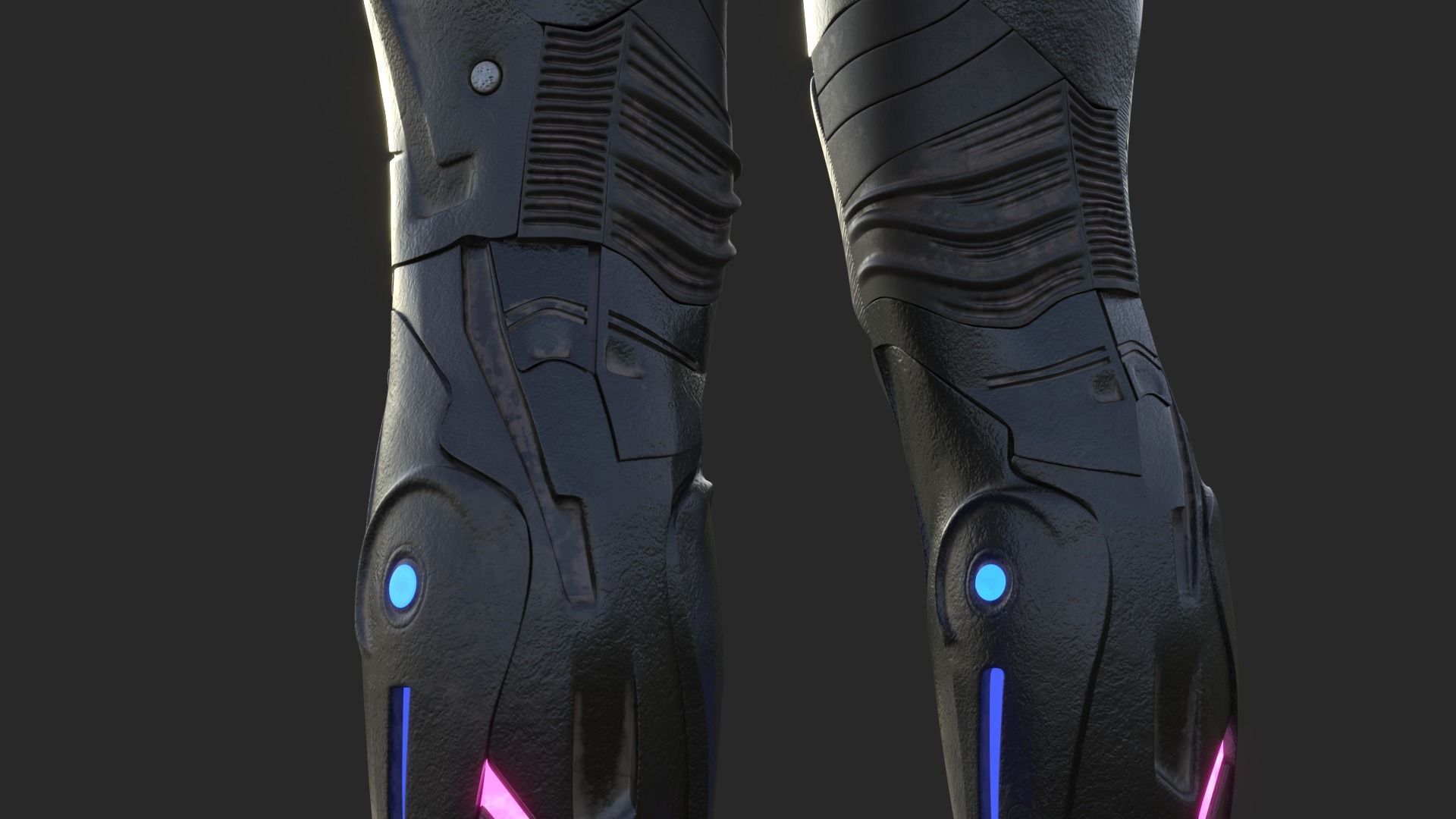 Cyborg Angel Asian 17 and 18 3D model_25