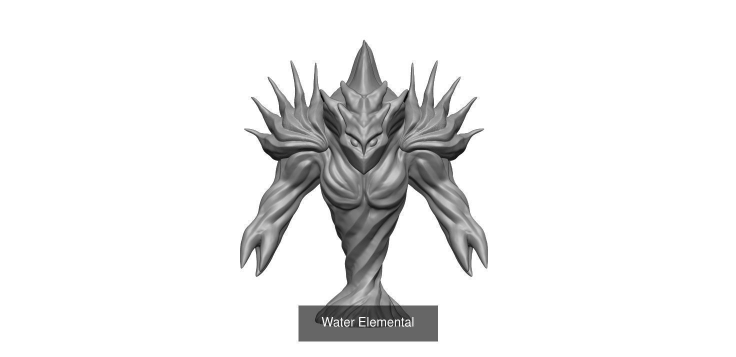 3D printable set of Ancient Creatures miniatures 3D Model Collection 3D ...