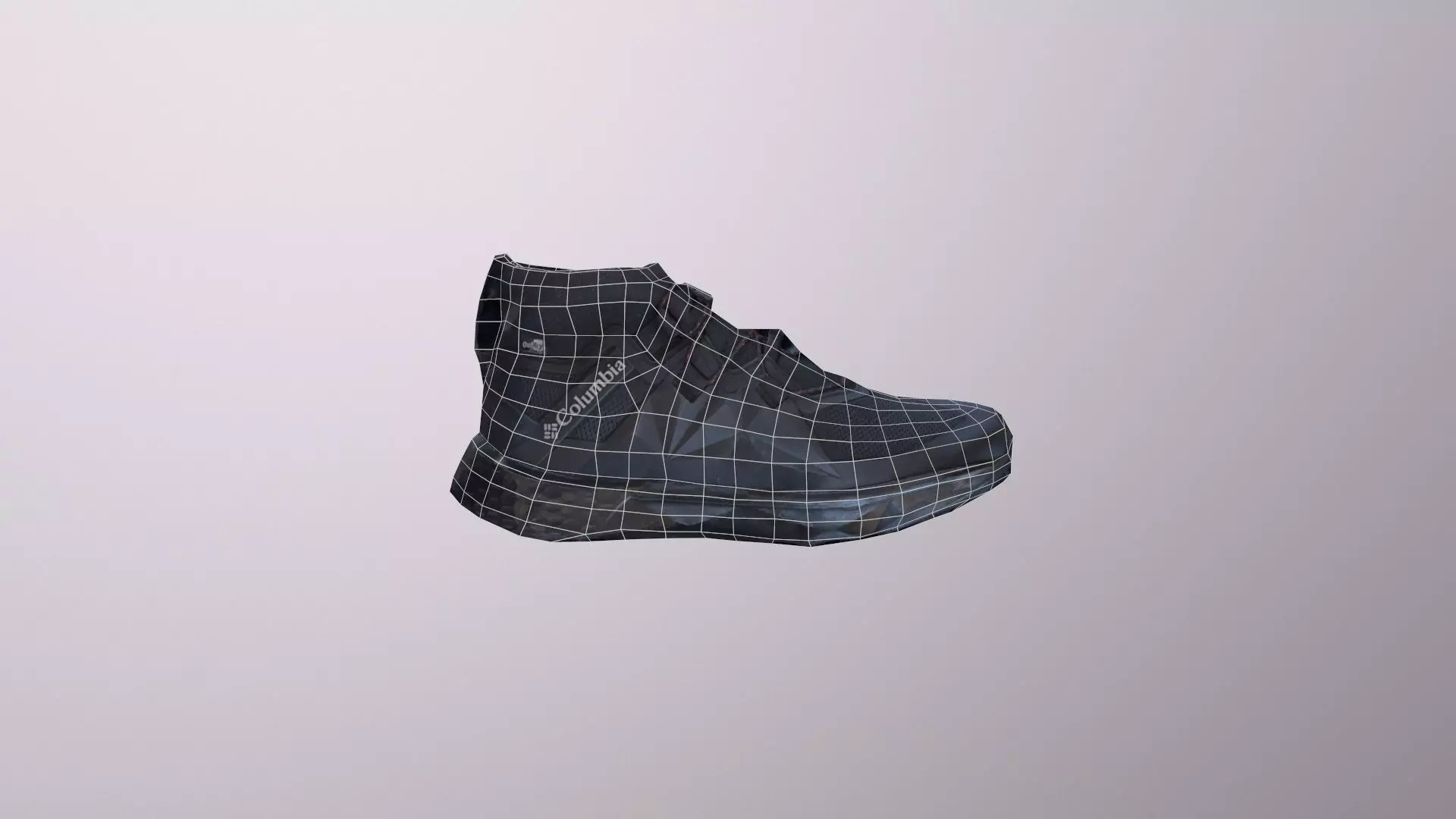 Columbia Facet 75 Alpha Outdry LP Game ready Low-poly 3D model_0