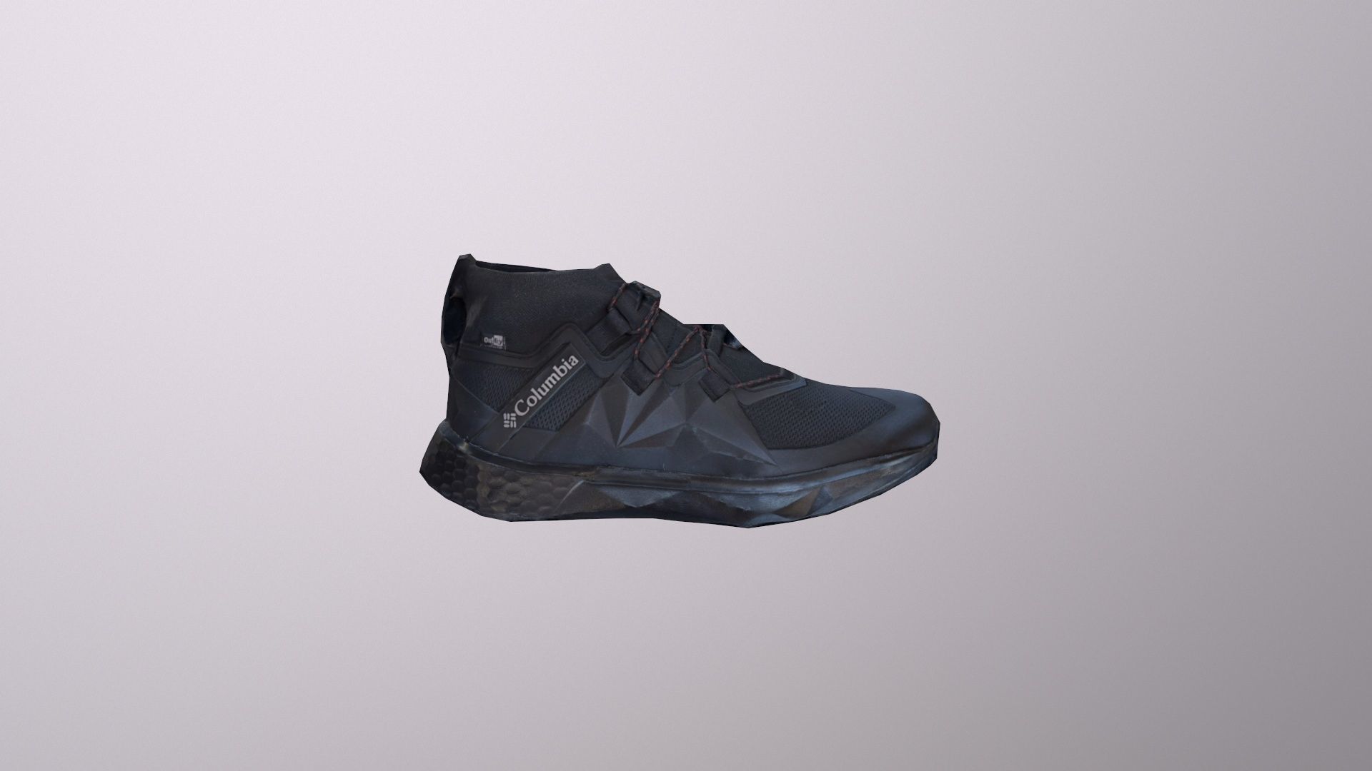 Columbia Facet 75 Alpha Outdry LP Game ready Low-poly 3D model_1