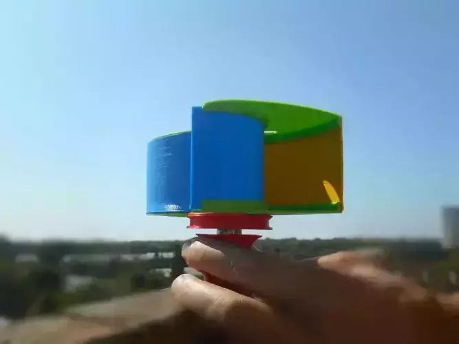 Ugrinsky wind turbine Free 3D print model