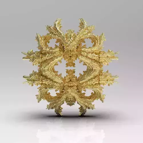 Fractal Kleinian - 4 fold