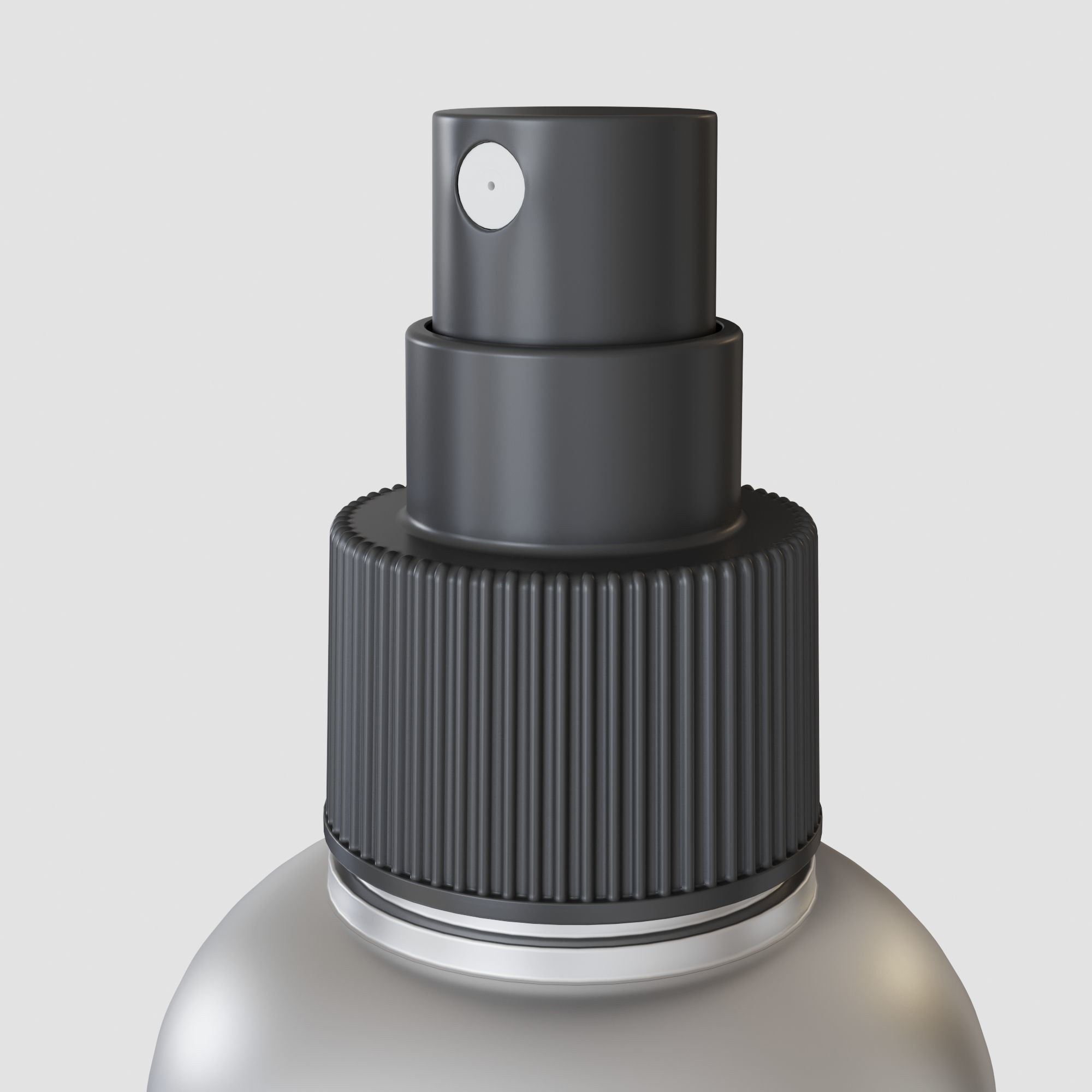 Spray Bottle with Label 3D model_6