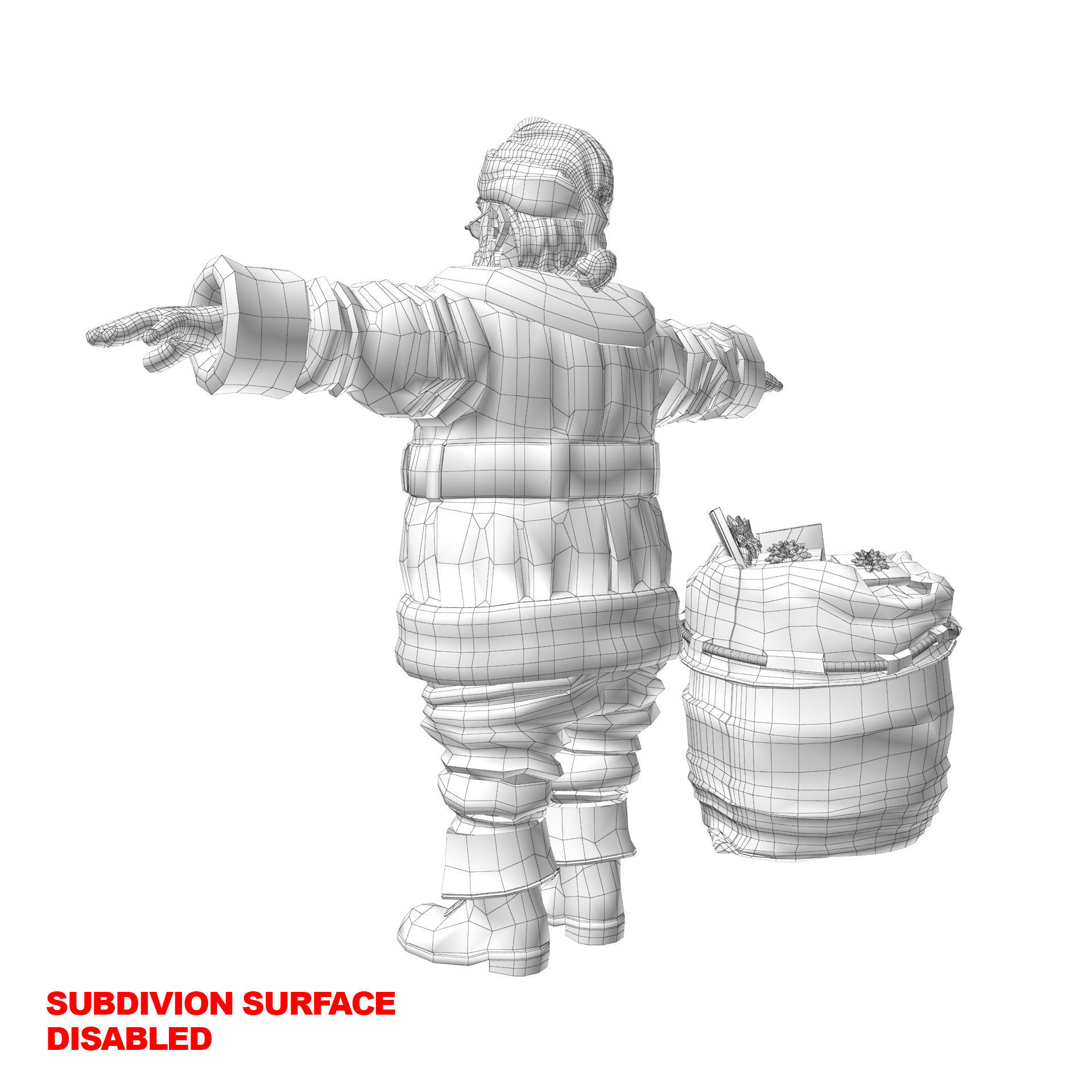 Santa Claus 3D model_43