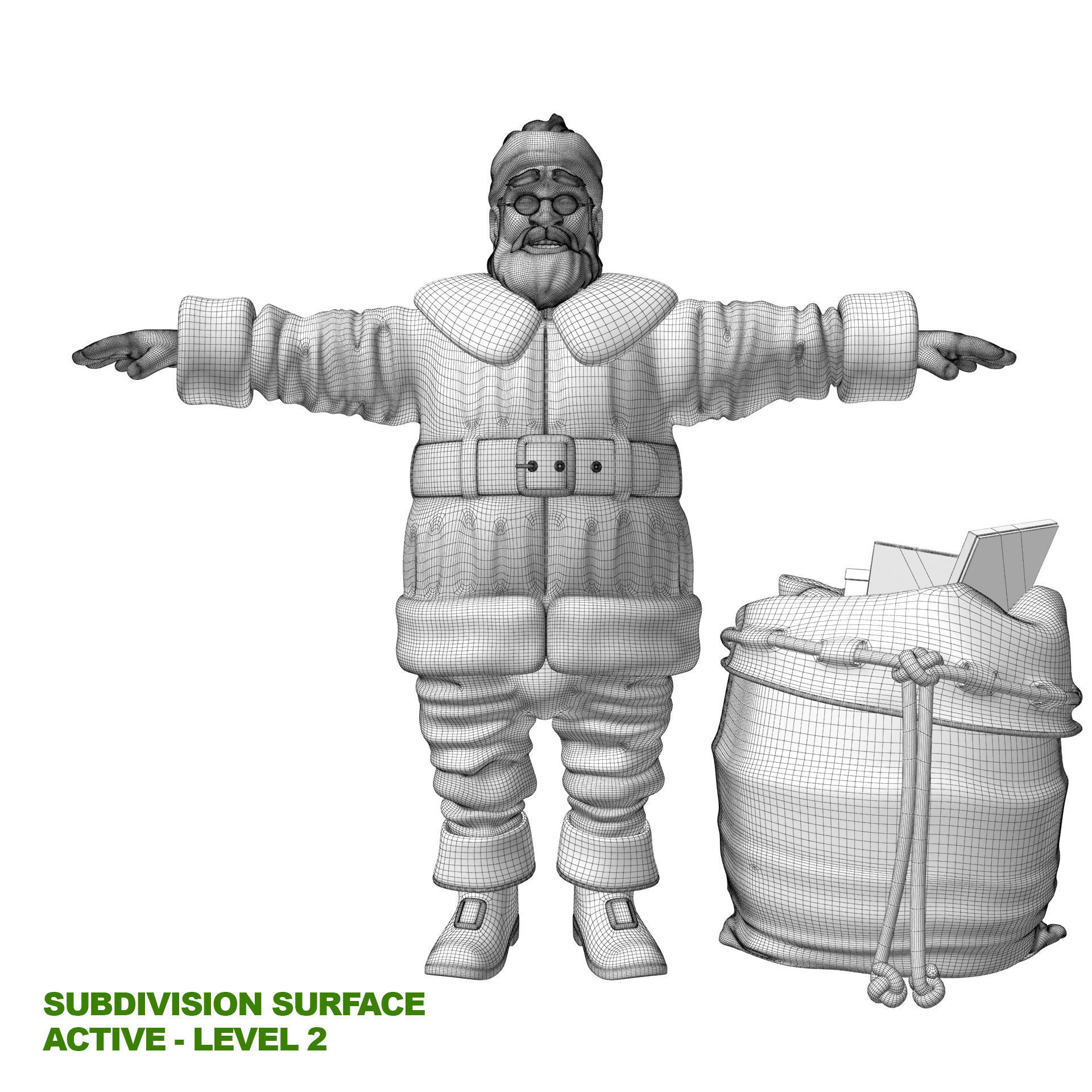 Santa Claus 3D model_22