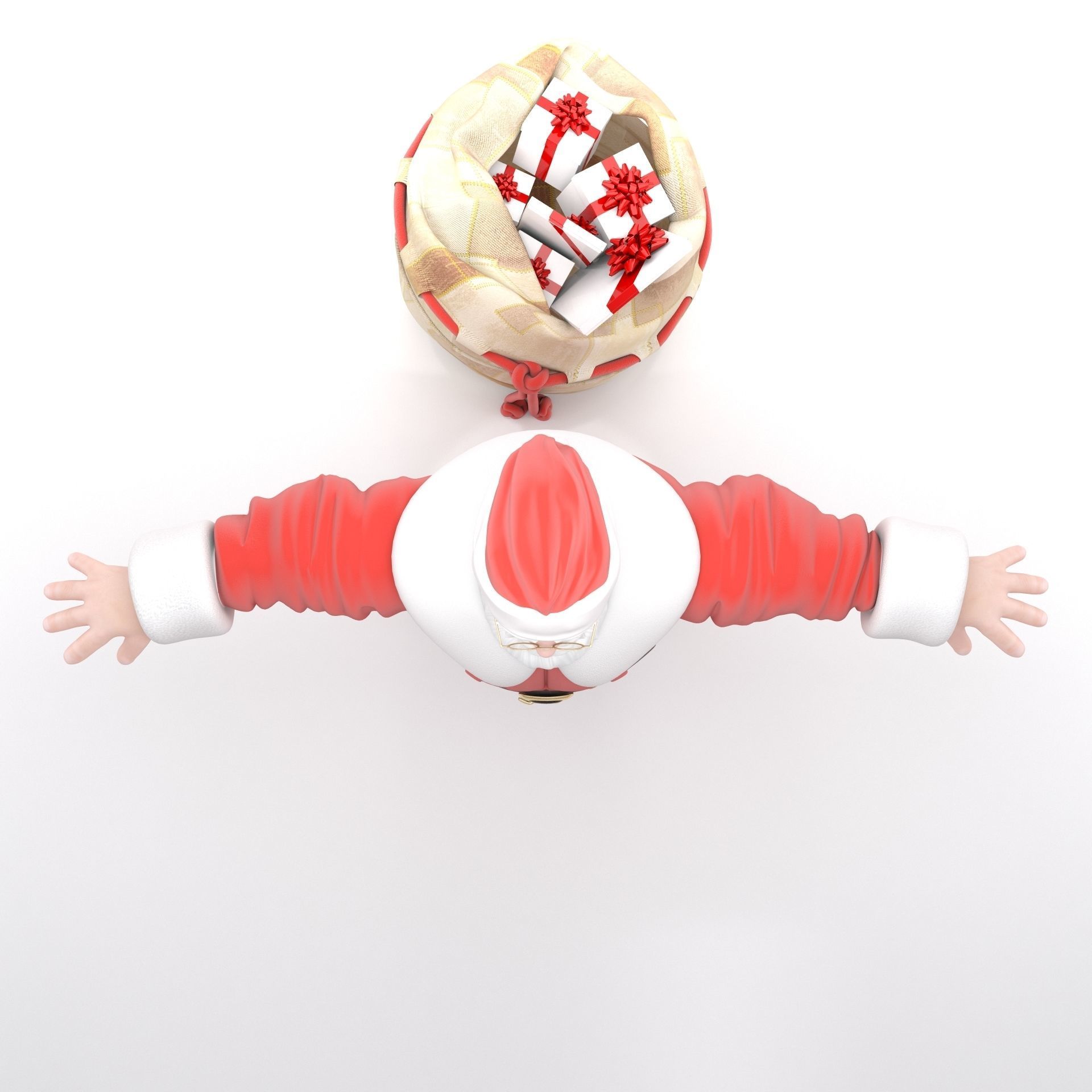 Santa Claus 3D model_8