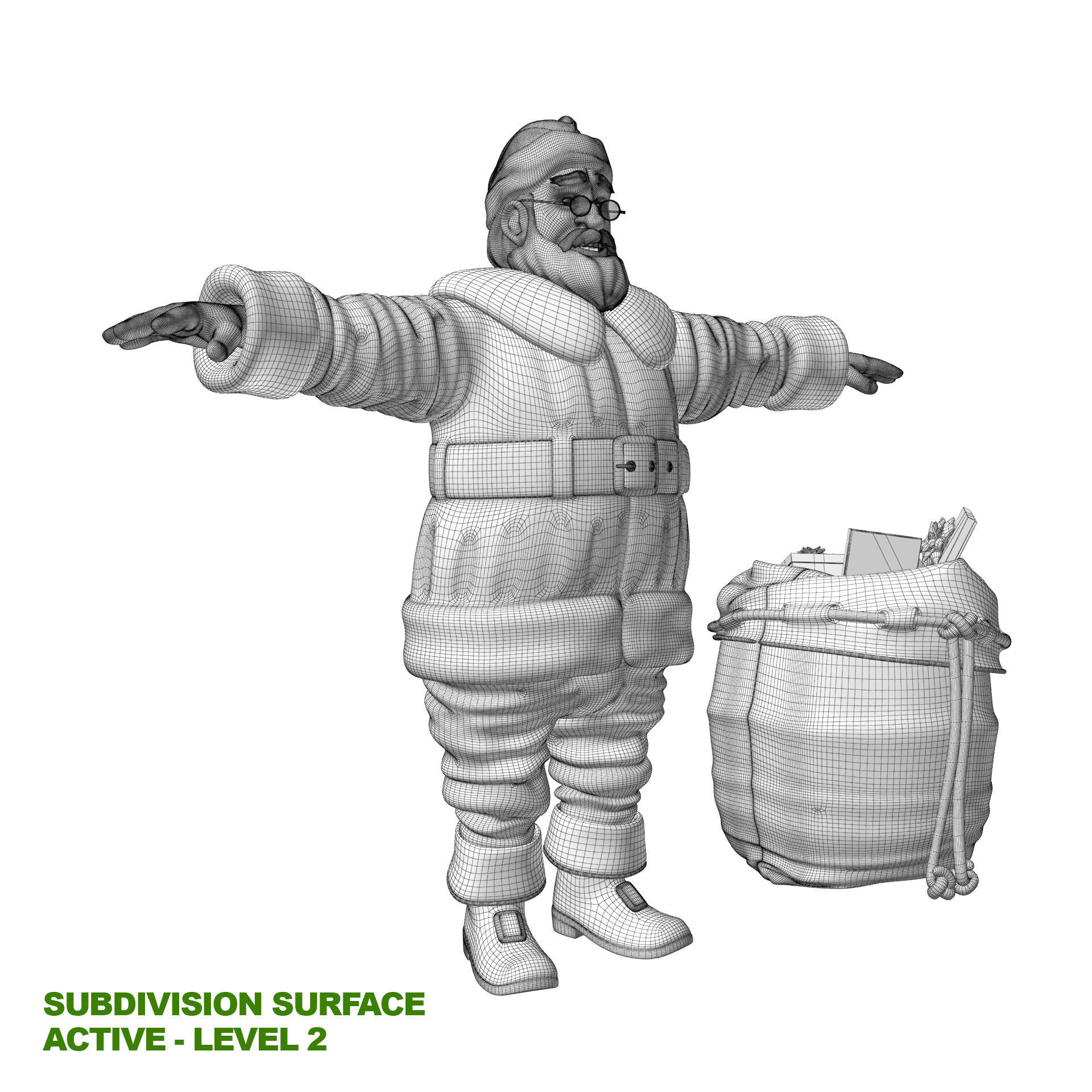 Santa Claus 3D model_21