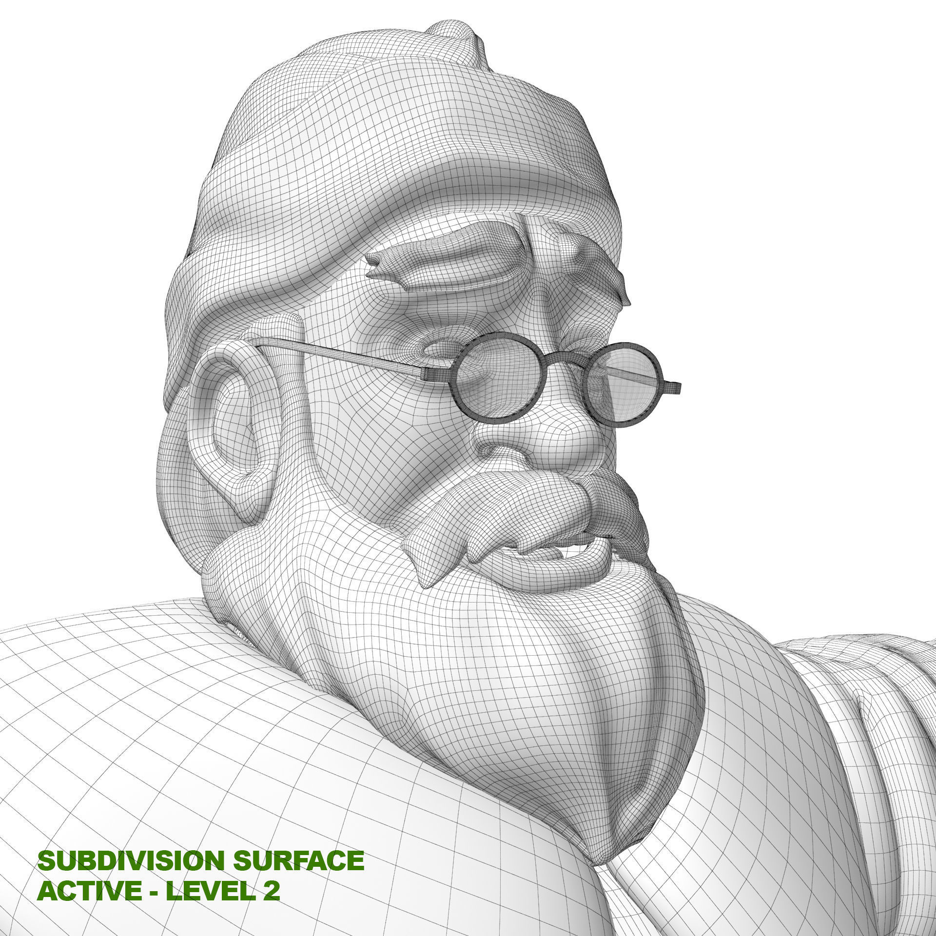 Santa Claus 3D model_31