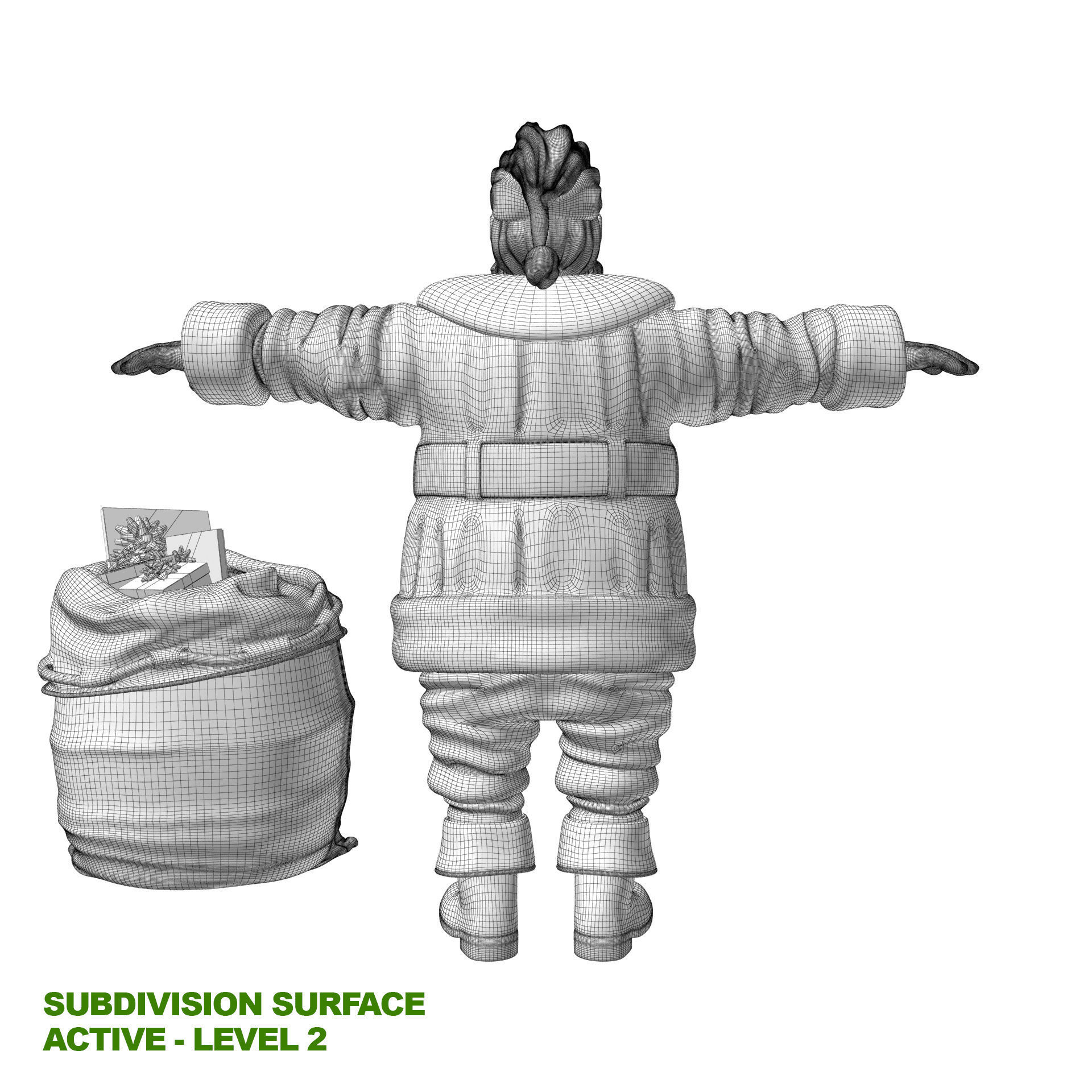 Santa Claus 3D model_26