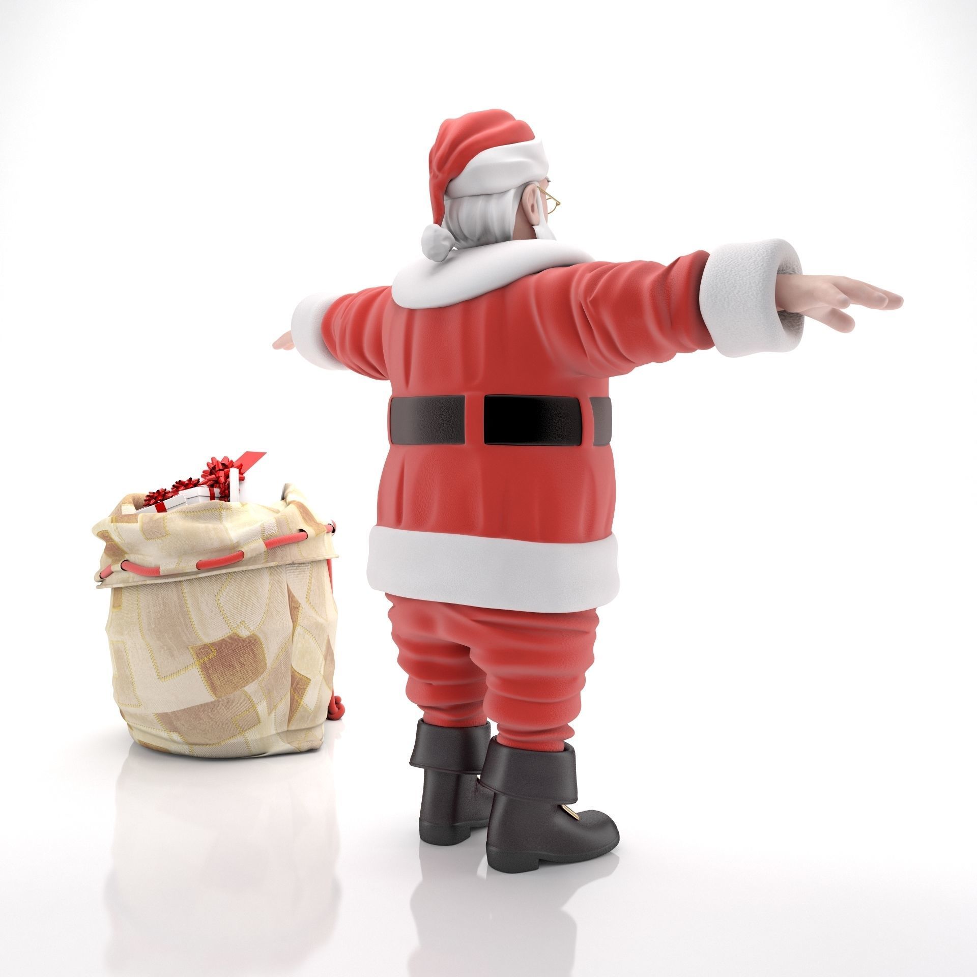 Santa Claus 3D model_7