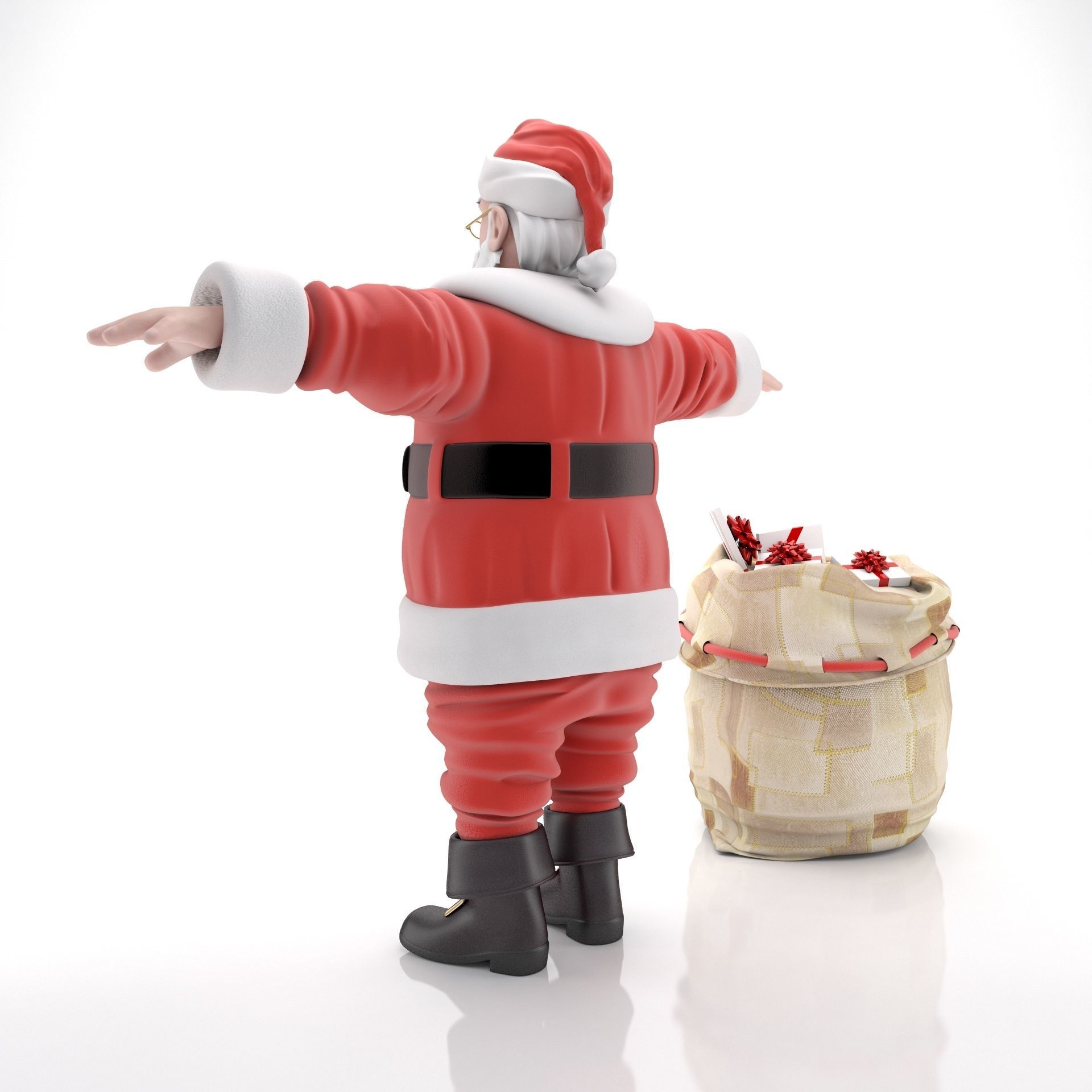 Santa Claus 3D model_6