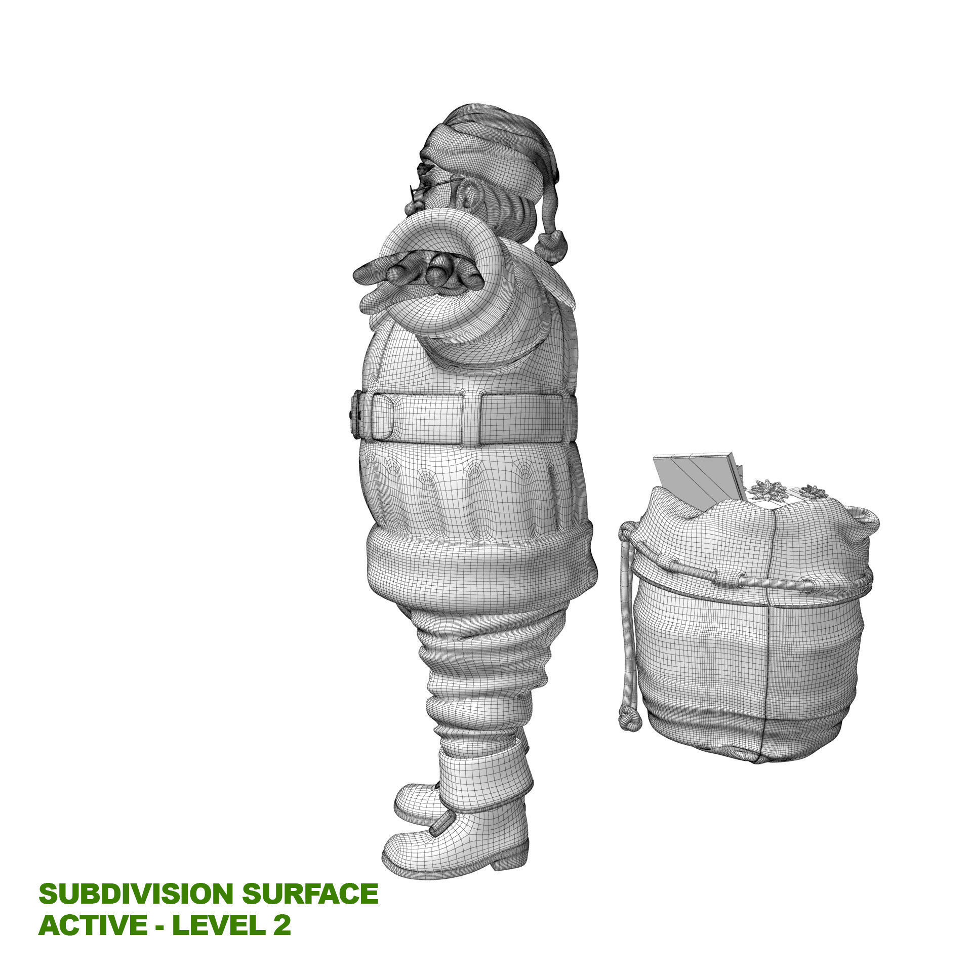 Santa Claus 3D model_25