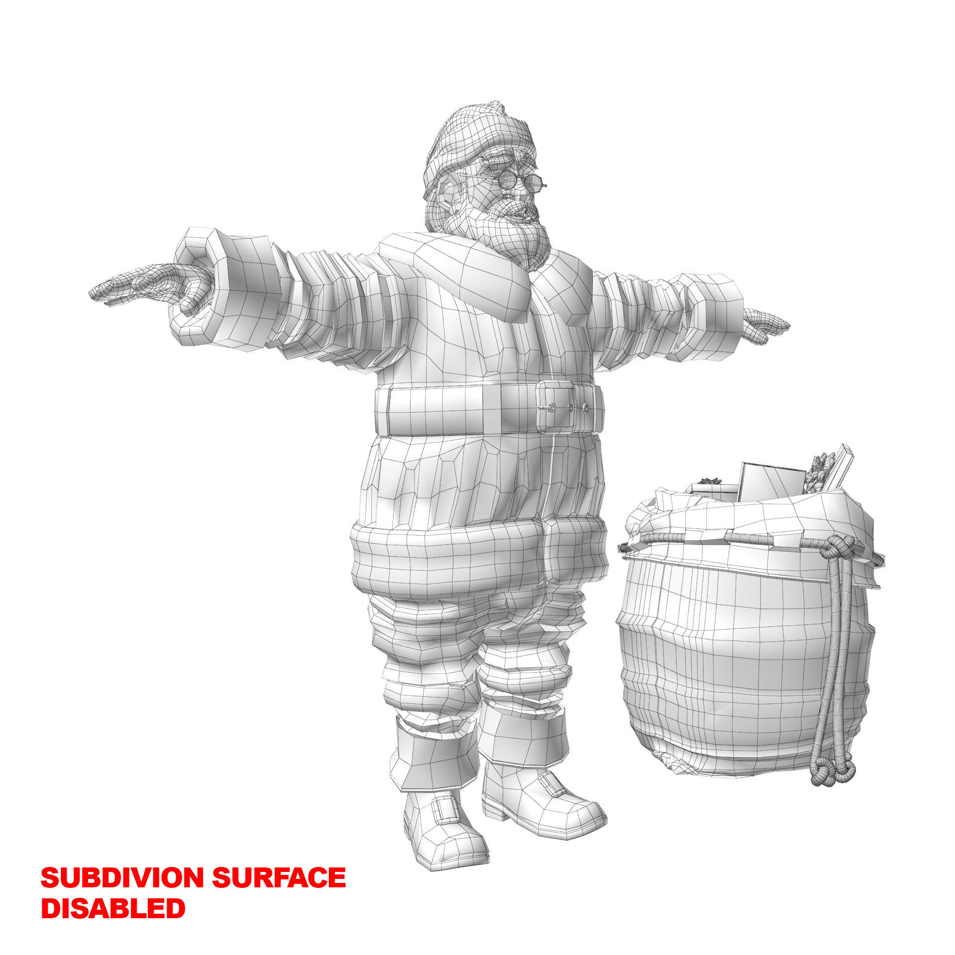 Santa Claus 3D model_41