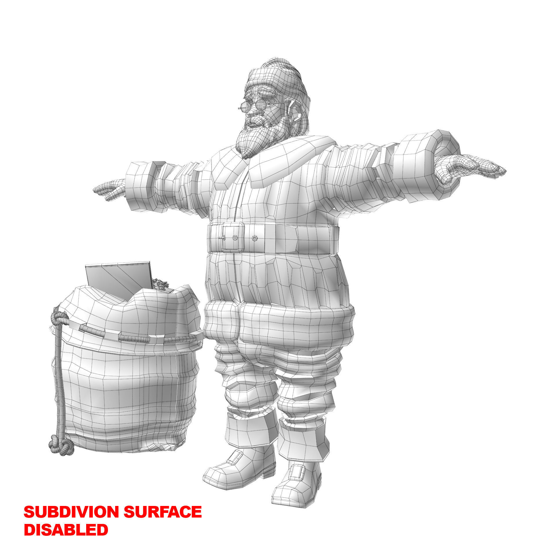 Santa Claus 3D model_42