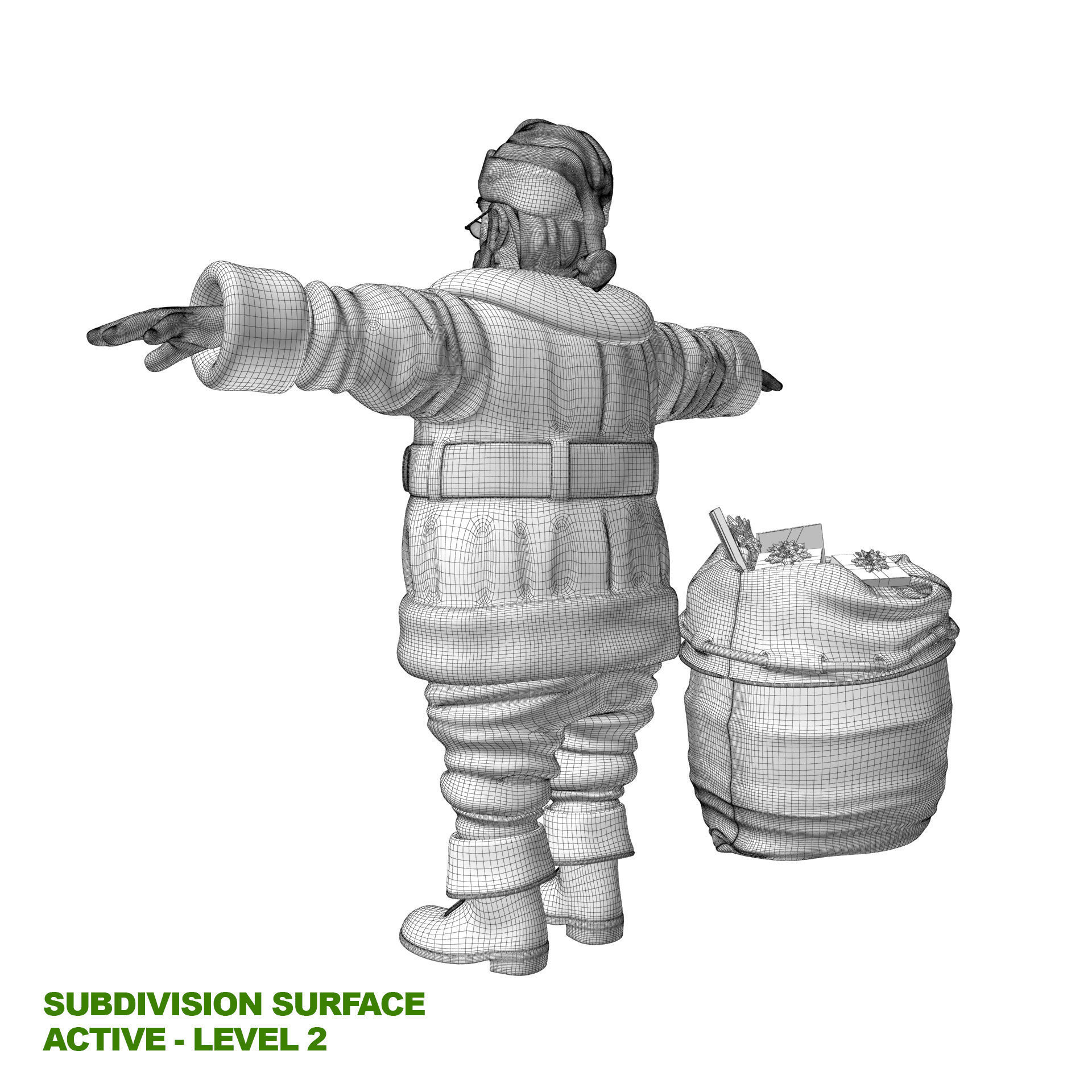 Santa Claus 3D model_27