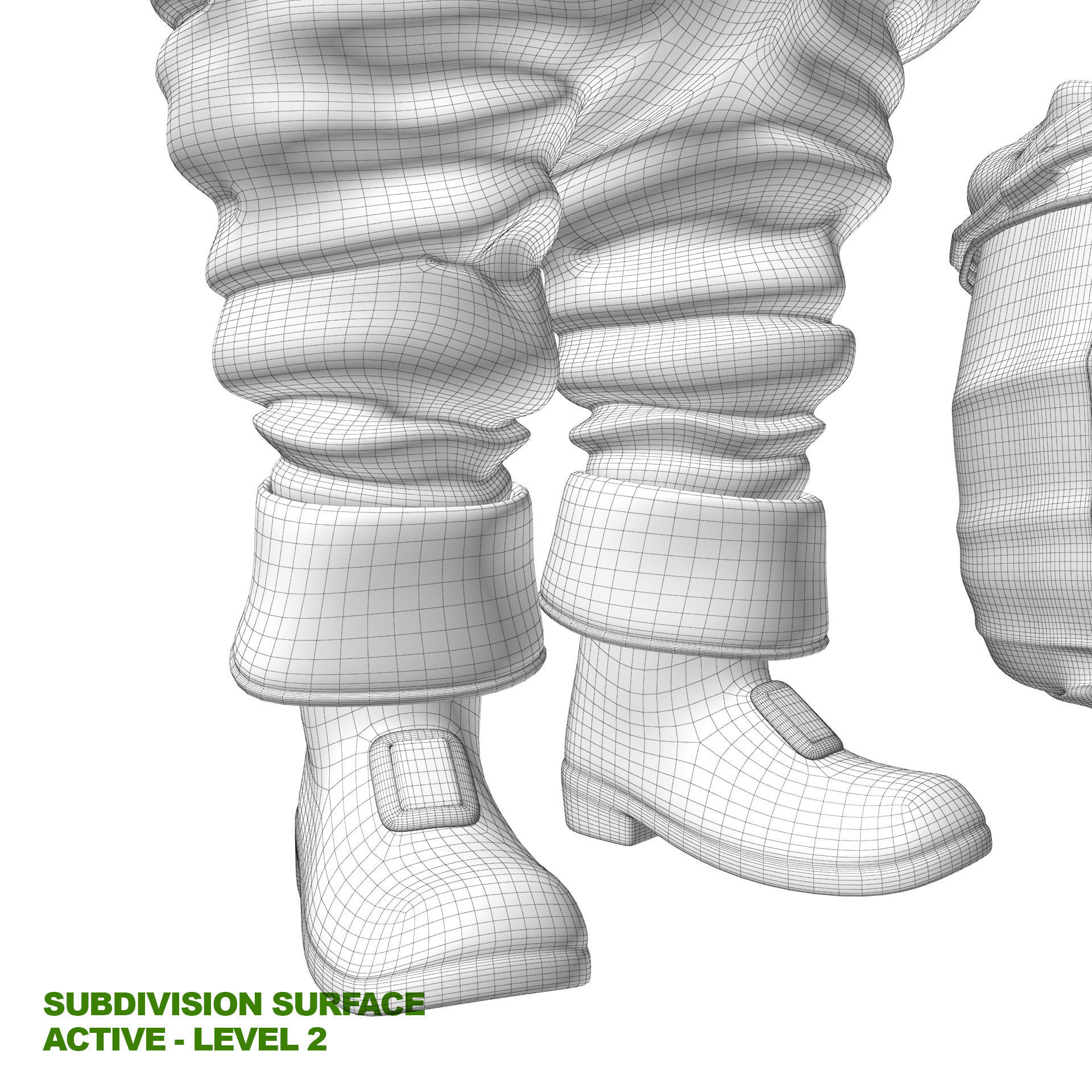 Santa Claus 3D model_35