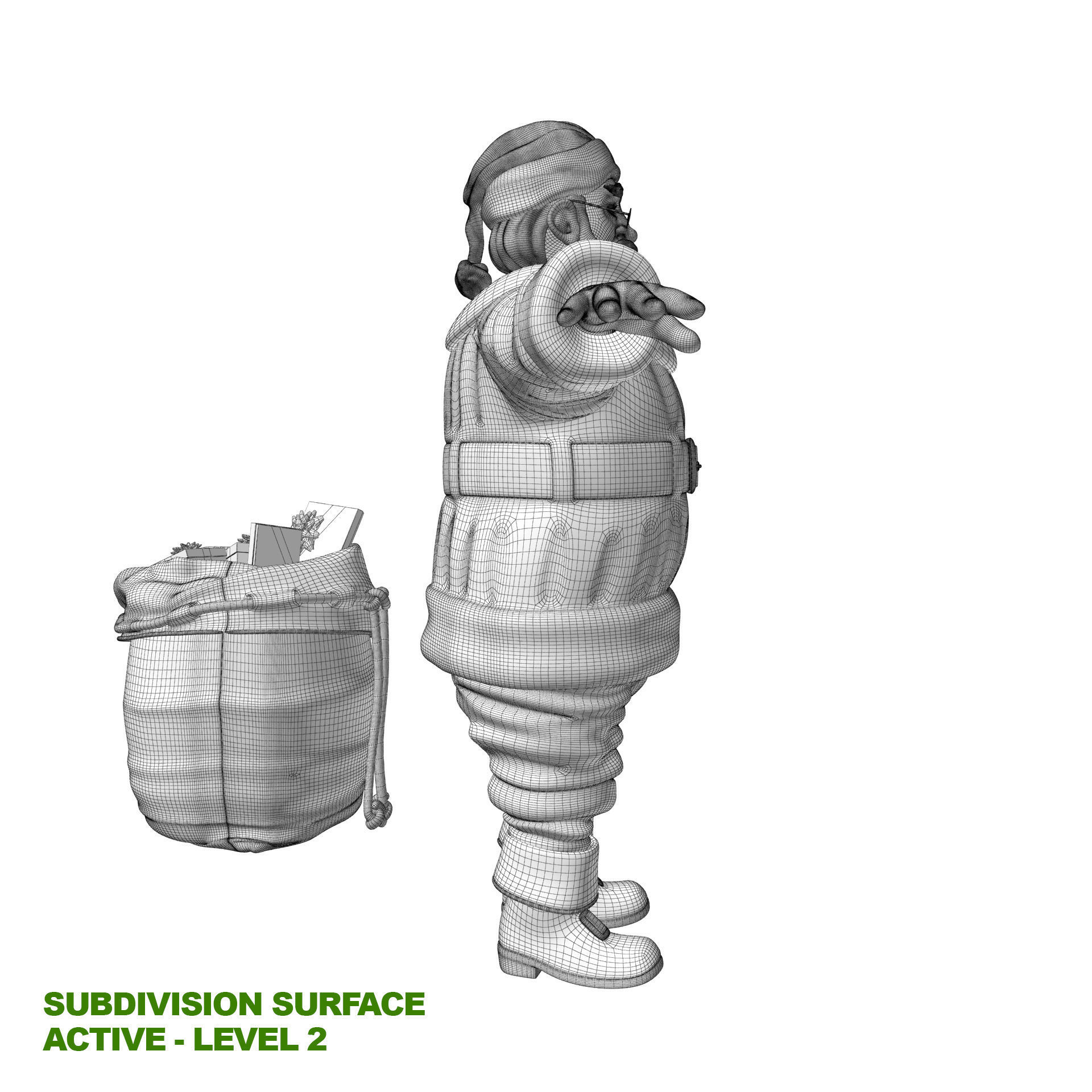 Santa Claus 3D model_24