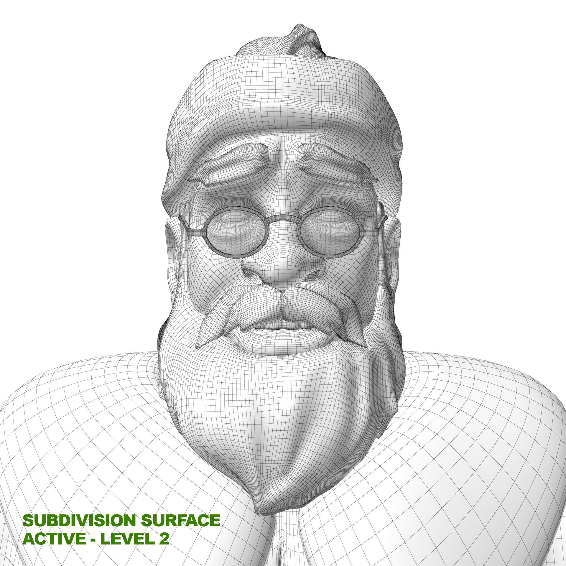 Santa Claus 3D model_30