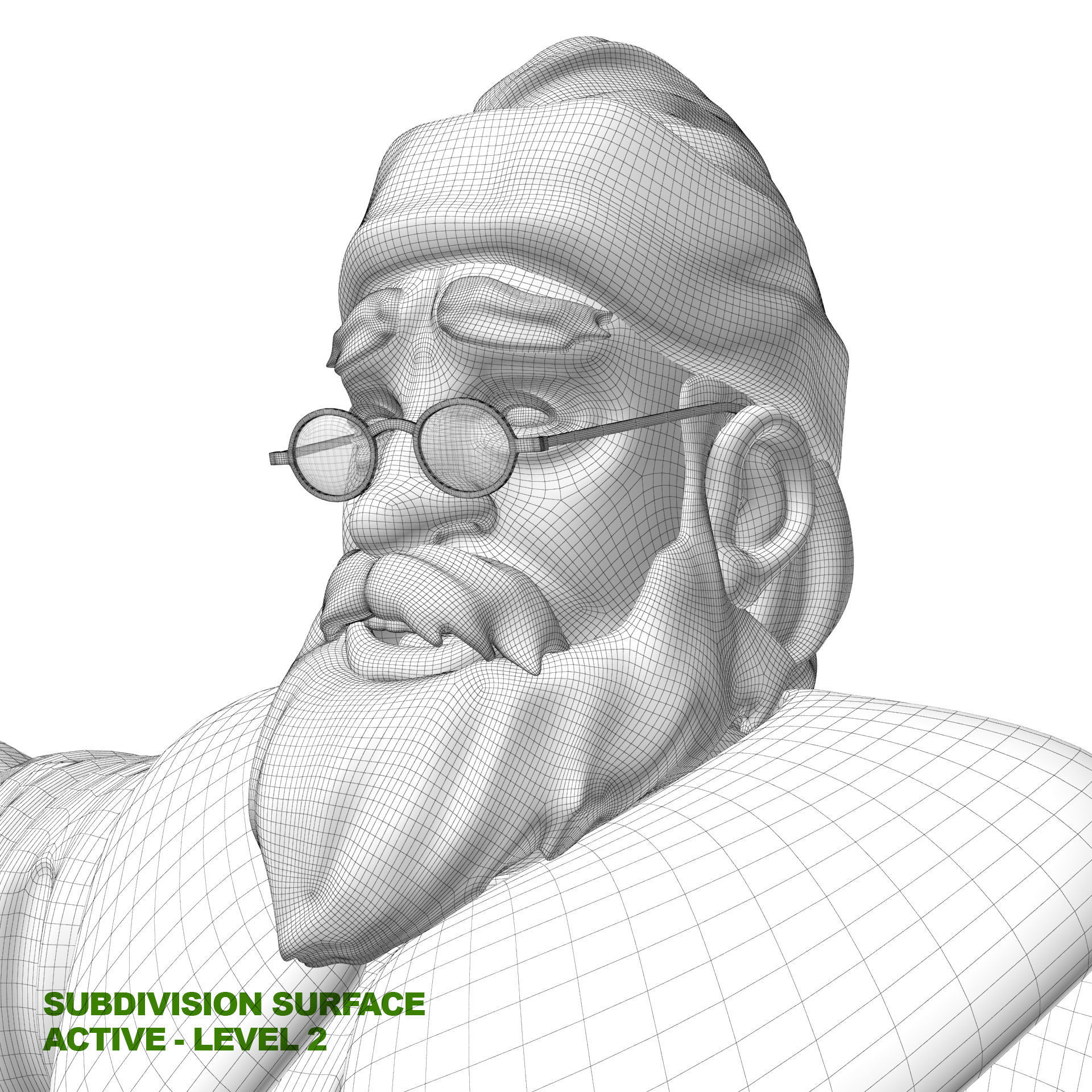 Santa Claus 3D model_32