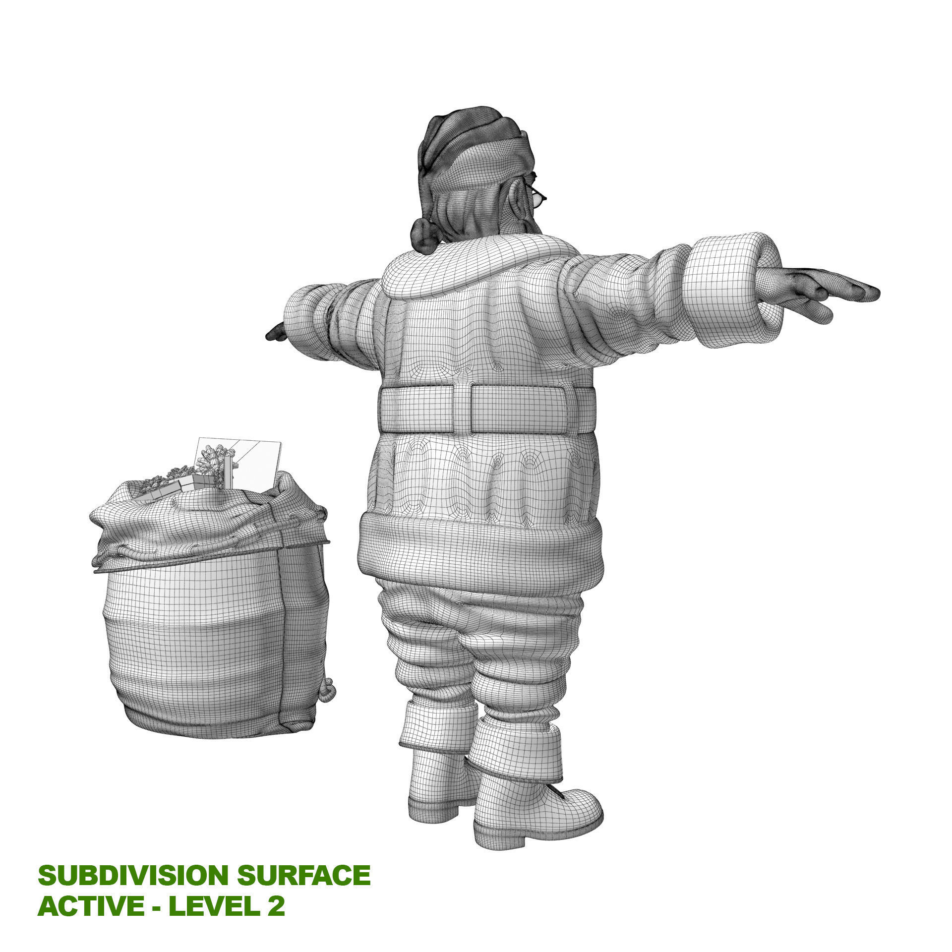 Santa Claus 3D model_28