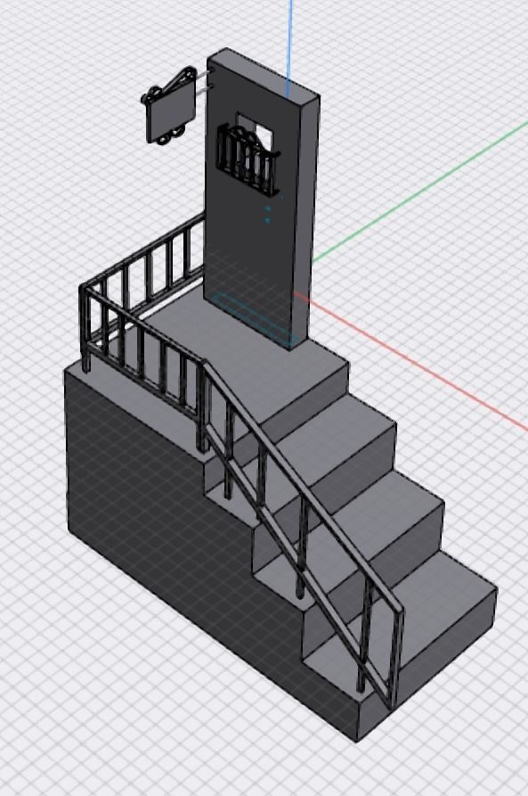A Tavin Entrance  3D print model_3