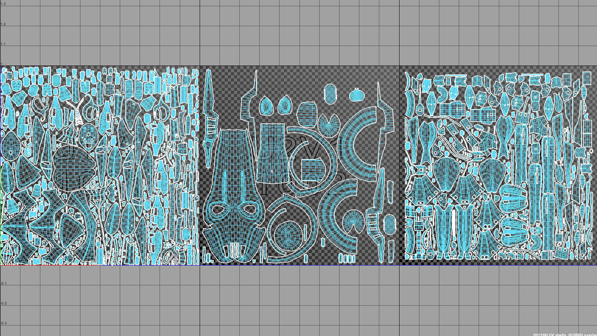 General Grivevous 3D MODEL AND RIG 3D model_4